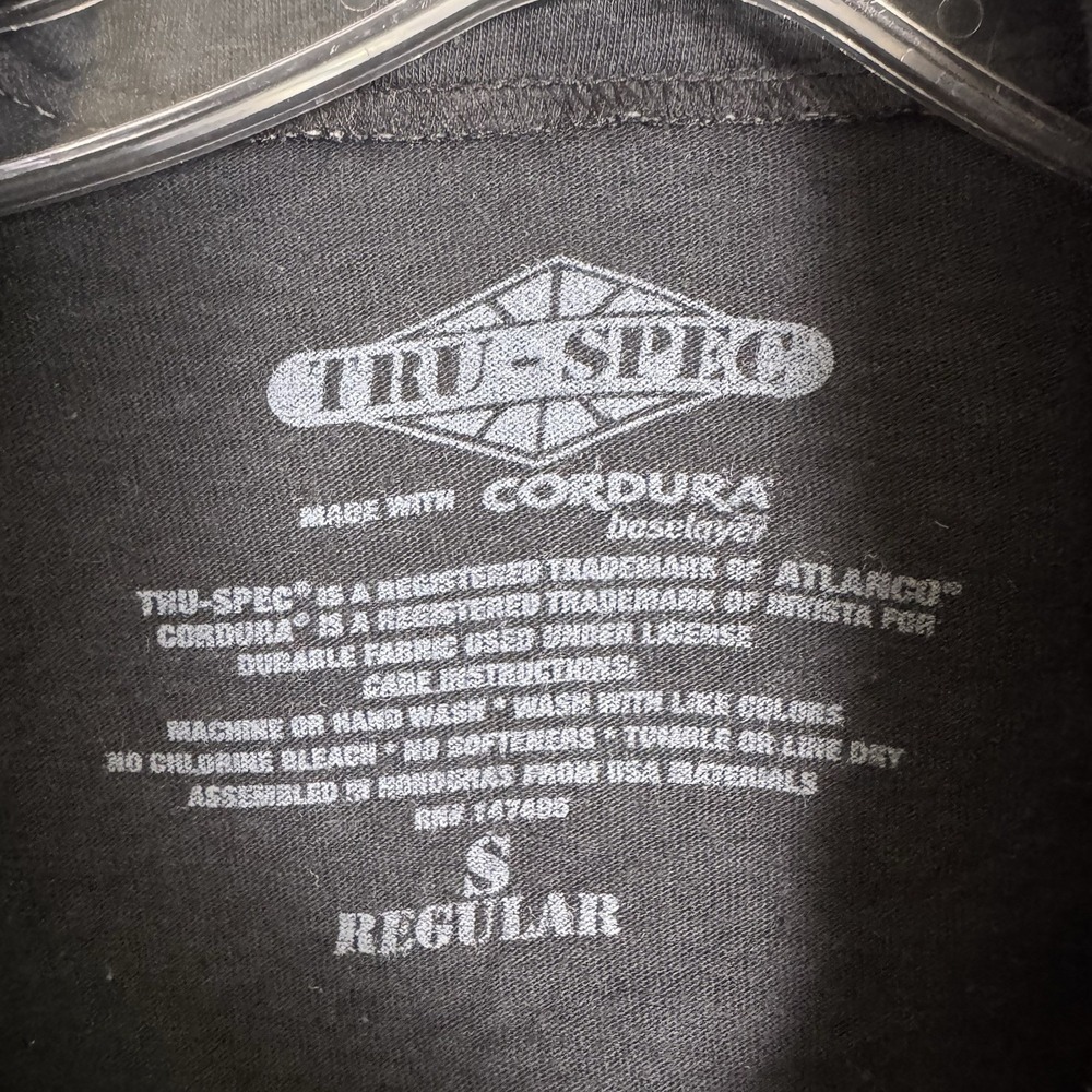 Tru-Spec Combat Shirt Men's S Reg 1/4 Zip Digital Camo Cordura Fabric Tactical - Picture 9 of 12